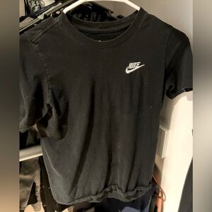 All black nike tee for kids